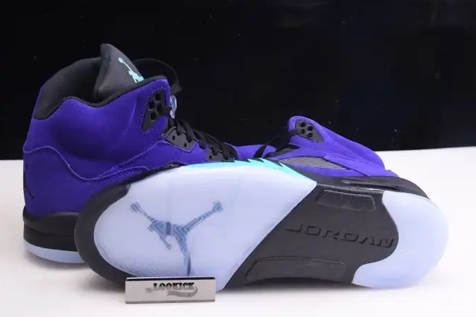 Alternate Jordan 136027-500 Grape Air Retro 5 0516